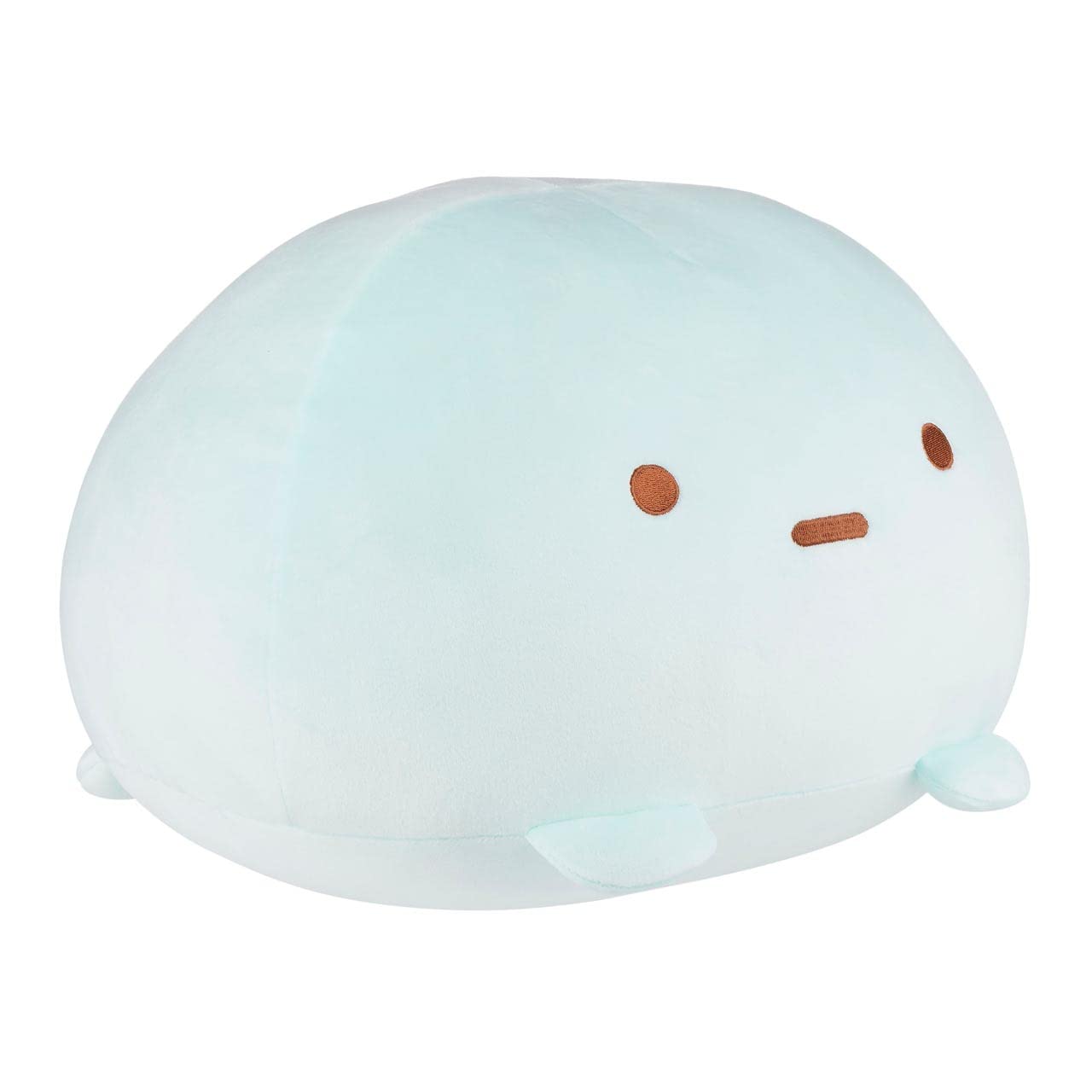 SUMIKKOGURASHI Tapioca Mochi Cushion Plush - Large Blue, Soft Plush, Model US20057