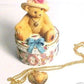 Cherished Teddies Mom Covered Box With Necklace 306614