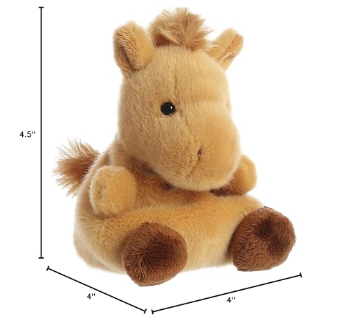 Aurora® Adorable Palm Pals™ Gallop Pony™ Stuffed Animal - Pocket-Sized Play - Collectable Fun - Brown 5 Inches
