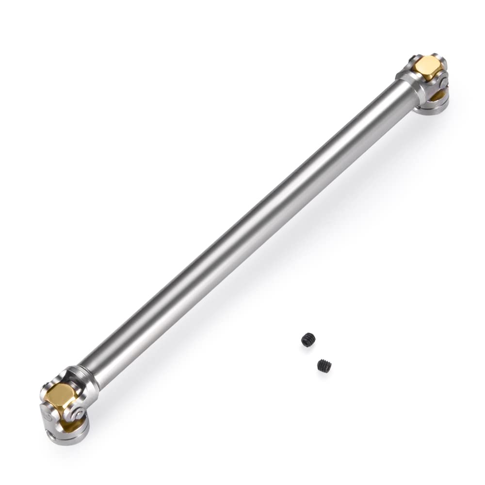 RC-Hub 1Pcs RC Driveshafts Metal Drive Shaft 45-50/47-57/55-67/60-80mm for 1:14 Tamiya Trailer Tractor Truck RC Crawler Car (140