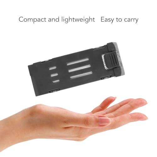 3PCS 1800MAH 3.7V RC Drone Lithium Battery for E58/E68/JY109/998PRO, High Capacity Drone Lithium Battery for Quadcopter.