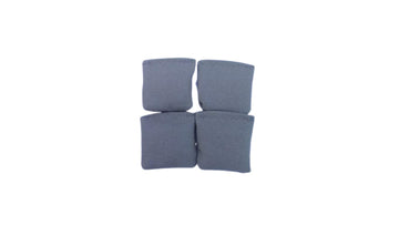 2'' Bean Bag Toss Mini Cornhole Set Of 4 Grey