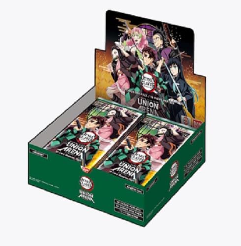Union Arena English Tcg: Demon Slayer Ue05Bt 1St Edition Booster Box - 16 Packs