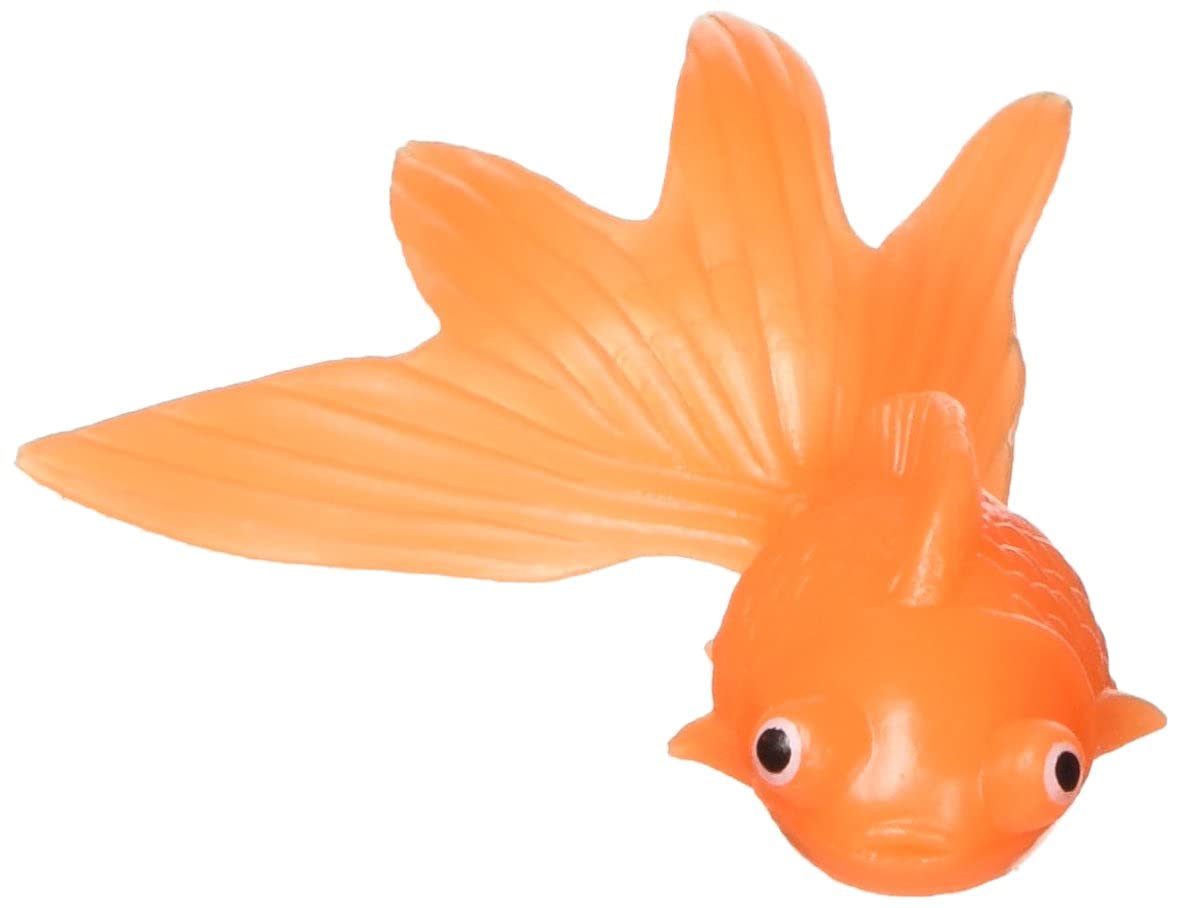 U. S. Toy CP Plastic Gold Fish Action Figure - One-Size, Gold/Orange, Model UST721
