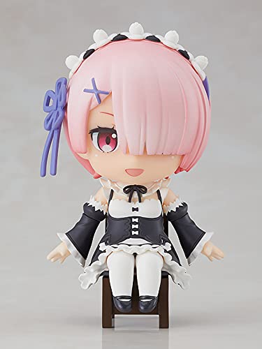 Good Smile Re:Zero – Starting Life In Another World: Ram Nendoroid Swacchao! Action Figure, Multicolor