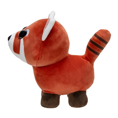 Adopt Me! Collector Plush - Red Panda - Series 3 - Ultra-Rare in-Game Stylization Plush - limited availability Virtual Item Code Included - Toys for Kids Featuring Your Favorite Pet  Ages 6+