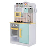 Teamson Kids Little Chef Florence Classic Interactive Wooden Play Kitchen with Accessories and Storage Space for Easy Clean Up, 
