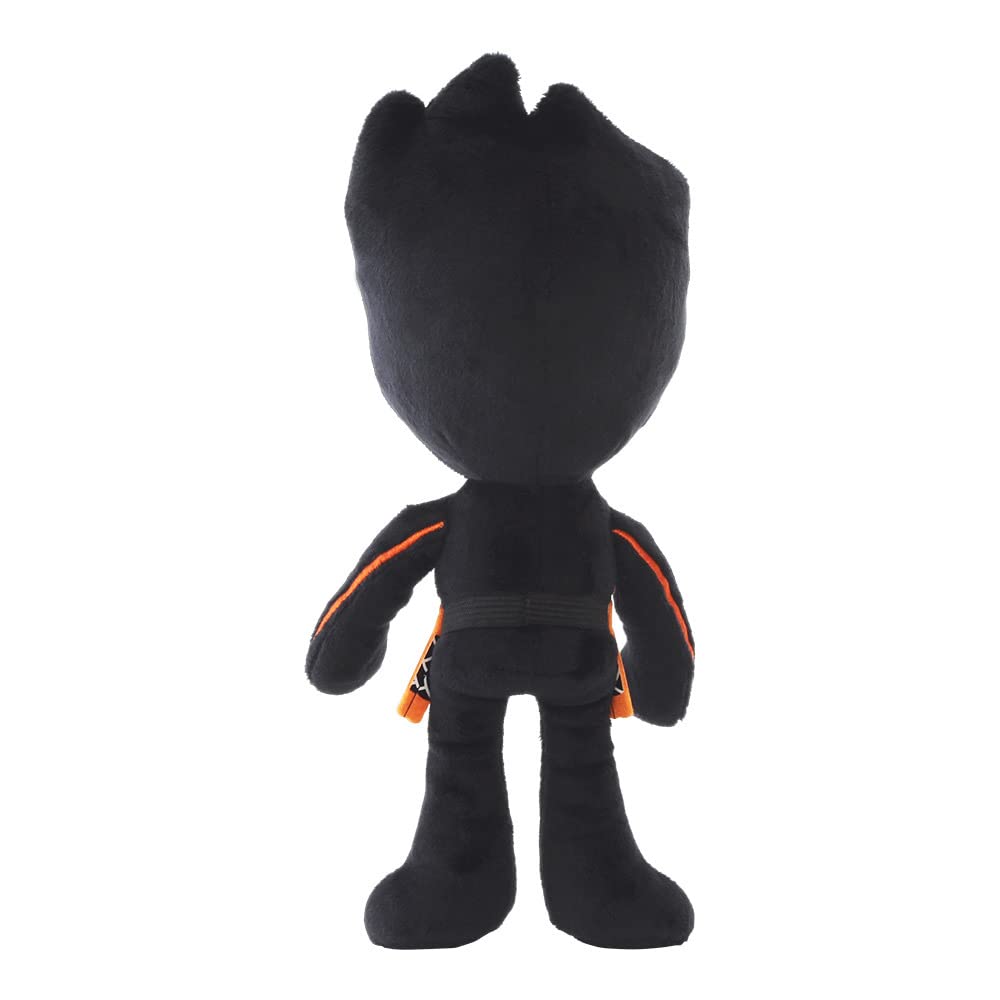 NINJA KIDZ TV Plush Buddy Paxton - 12" Collectible Figure with Nunchucks, Black Plush Toy for Kids