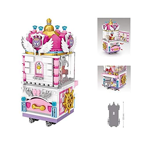 General Jim'S Amusement Park Claw Crane Mini Bricks 587 Piece Mini-Bricks Building Blocks Set With Accessories For Building Bricks City Towns Adults And Teens