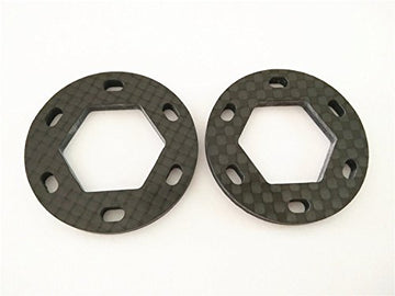HPI 1/8 Savage X XL 4.6 5.9 Carbon Fibre Brake Disk 19x35x3mm-1PR Set Black for HPI 87055 Upgrade Part