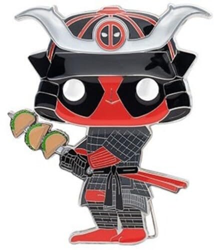 Marvel Deadpool 3 Inch Funko Pop Pin | Taco Deadpool