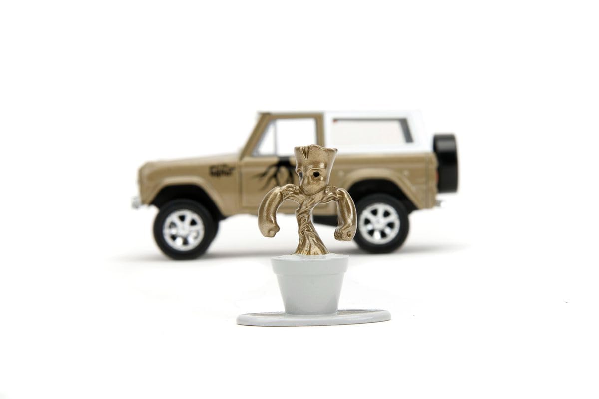 Jada Toys Marvel Groot 1973 Ford Bronco 1:32