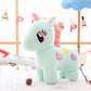 LOVEY DOVEY Soft Long Soft Lovable hugable Cute Giant Life Size Teddy Bear (32 cm Unicorn, Blue)