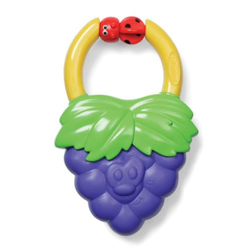 Infantino Vibrating Teethers™ - Strawberry & Grape, 1 Count, Soft Baby Teething Toys for Soothing Relief