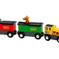 Brio World - 33722 Safari Train | Interactive Toy Train Set For Kids Age 3 And Up | Environmentally Conscious | Engine And Animal Wagons Included