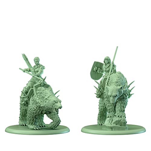Cmon A Song Of Ice And Fire Tabletop Miniatures Game Frozen Shore Bear Riders Unit Box Strategy Game For Teens And Adults Ages 1