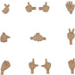 Good Smile Company Nendoroid Doll: Hand Parts Set 2 (Cinnamon Version)