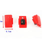 Accelerator Foot Pedal Electric Switch Accessories For Kids Ride On Car Children Electric Ride On Toy Replacement Parts Red 2-Pin Socket