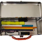 The Tin Box Company Crayola Tote Pencil Box with Handle (189417-12)