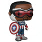 Funko Pop Marvel: Falcon And The Winter Soldier - Captain America (Sam Wilson),3.75 Inches,Multicolor,51630