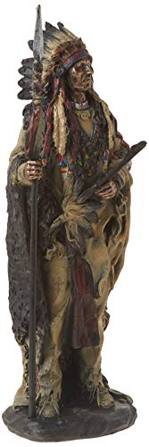 Stealstreet Ss-G-11358 Native American Warrior Collectible Indian Decoration Figurine Statue