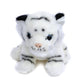 Plushland White Tiger Sitting 8 Stuffed Toys Plush Super Soft Winter Holiday (White)