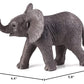 Mojo African Elephant Calf Realistic International Wildlife Hand Painted Toy Figurine