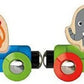 Award Winning Hape Railway Jungle Journey Train Set, L: 9.1, W: 1.3, H: 2 Inch