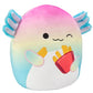Squishmallows Original 10-Inch Aika The Rainbow Axolotl - Official Jazwares Plush - Collectible Soft & Squishy Axolotl Stuffed A