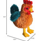 Wild Republic Rooster Plush, Stuffed Animal, Plush Toy, Gifts For Kids, Hug’Ems 7 Inches