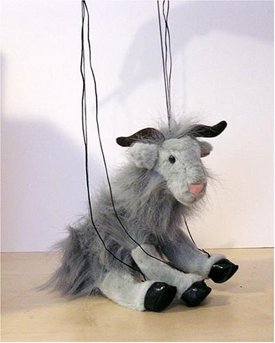 Sunny Puppets Grey Baby Goat Marionette
