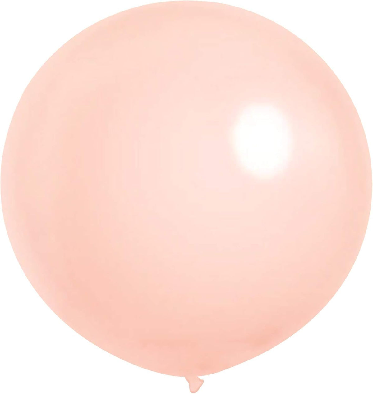LUDALY Jumbo 36 Inch Giant Latex Balloons for Photo Shoot, Wedding, Baby Shower, Birthday Party and Event Decoration (Peach)