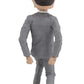 Royal Bobbles Pee Wee Herman Bobblehead Statue - 8 Inch Painted Polyresin Collectible