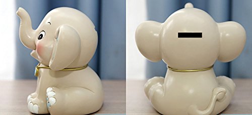 Cartoon Elephant Piggy Bank Coin Bank Money Saving Bank Money Box-Pink