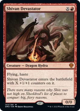Magic: The Gathering - Shivan Devastator (143) - Dominaria United