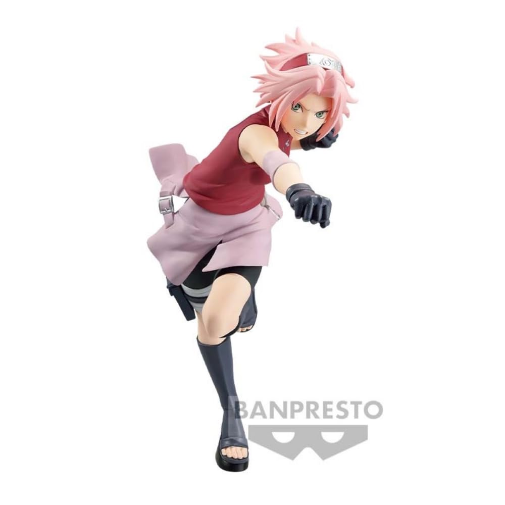 Banpresto - Naruto Shippuden - Haruno Sakura (Ver. A), Bandai Spirits Vibration Stars Figure