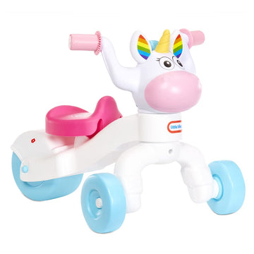 Little Tikes Go & Grow Unicorn Indoor & Outdoor Ride-On Scoot For Preschool Kids Toddlers And Children To Develop Motor Skills For Boys Girls Age 1-3 Years, Large