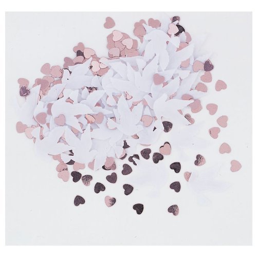 Hearts & Doves Wedding Confetti