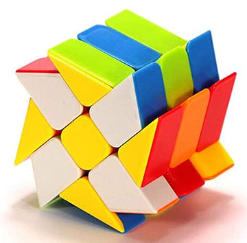 Hawkister Kid Moyu Mfjs Meilong Fisher Cube Stickerless High Speed Mofang Jiaoshi Magic Cube