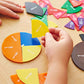 MIKNEKE Wooden Cookie Bake Play Food Set - Pretend Play Baking for Toddlers, Montessori Kitchen Accessories, 10x6 in, Cookie Maker