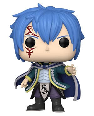 Funko Pop! Fairy Tail Set Of 5 - Erza Scarlet, Jellal Fernandes, Laxus Dreyar, Mavis Vermillion And Mirajane Strauss