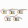 3.7V 150mAh Lipo Battery for Syma S107 S107G Helicopter S107G Battery 5 Pack 651723 Lithium Polymer Battery