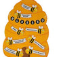 VBS Sunday School Kids Beatitudes Beehive Scene Foam Craft Kit - 54 Piece - Makes 6