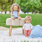 Miniland Doll 15'' Caucasian Blond Boy (Box) - Made In Spain, Anatomically Correct, Quality, Inclusion