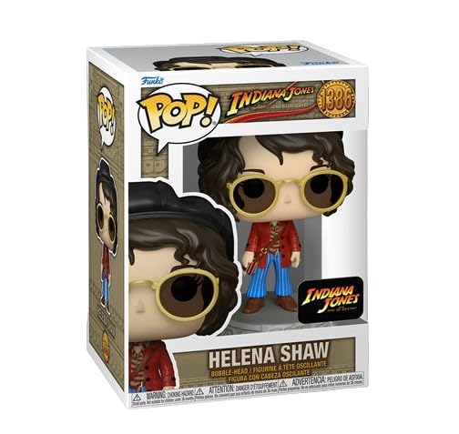 Funko Pop! Movies: Indiana Jones And The Dial Of Destiny - Helena Shaw Bundled With A Byron 'S Attic Protector