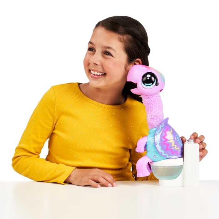 Little Live Pets Gotta Go Turdle - Interactive Plush Rainbow Turtle, Wiggles & Talks, One Size, Multicolor, Batteries Included
