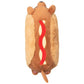 Squishable Dachshund Hot Dog Plush, 5'' Brown Polyester Toy, Model 841024112801