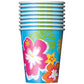 9oz Hula Girl Luau Party Cups, 8ct