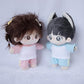 Niannyyhouse 10Cm 15Cm 20Cm Plush Doll Clothes Contrast T-Shirt Pants Sportswear Set Soft Stuffed Plush Toy Dress Up Accessories