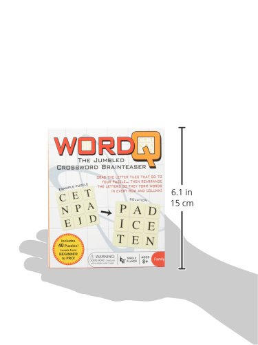 Continuum Games WordQ Game - Multicolor, Cardboard, Model CG1501
